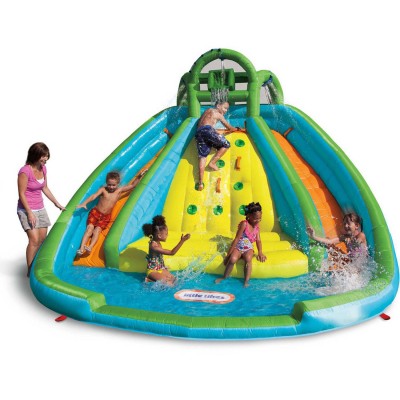 Little Tikes Rocky Mountain River Race Inflatable Water Slide   551095332